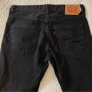 Levi’s 501 Black Button Fly Men’s Jeans 36x34